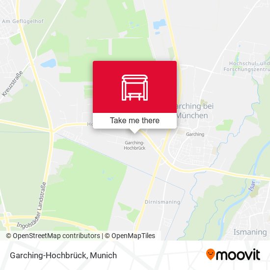 Карта Garching-Hochbrück