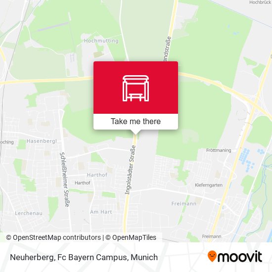 Neuherberg, Fc Bayern Campus map