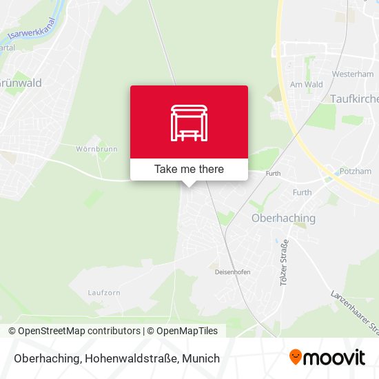 Oberhaching, Hohenwaldstraße map