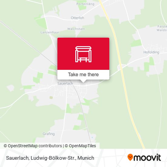 Sauerlach, Ludwig-Bölkow-Str. map