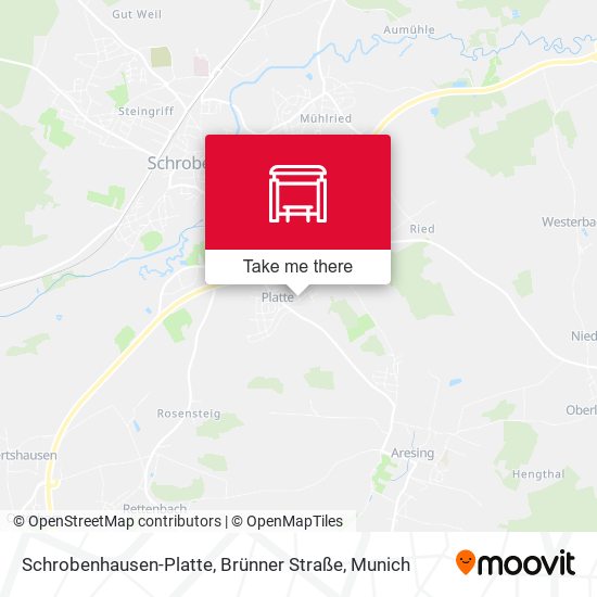 Schrobenhausen-Platte, Brünner Straße map