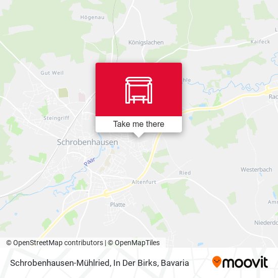 Schrobenhausen-Mühlried, In Der Birks map