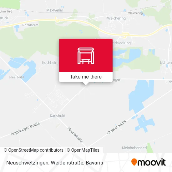 Карта Neuschwetzingen, Weidenstraße