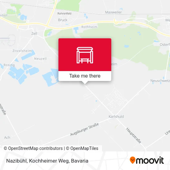Карта Nazibühl, Kochheimer Weg