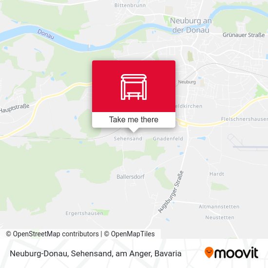 Neuburg-Donau, Sehensand, am Anger map