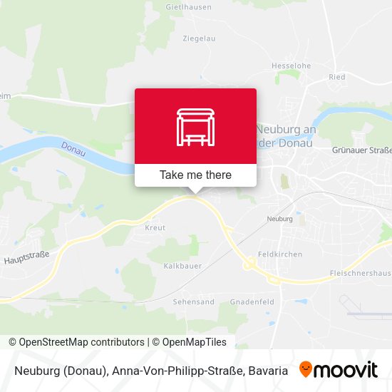 Neuburg (Donau), Anna-Von-Philipp-Straße map