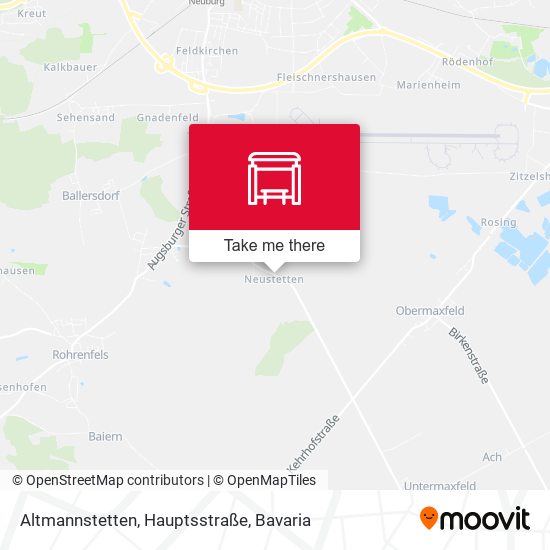 Altmannstetten, Hauptsstraße map