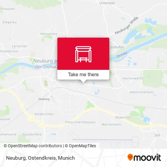 Карта Neuburg, Ostendkreis