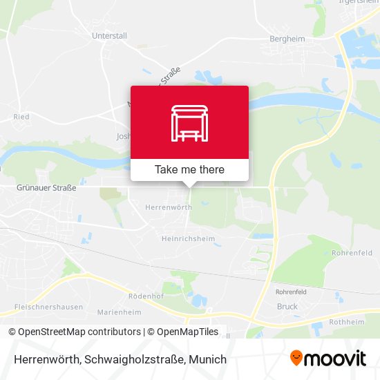 Herrenwörth, Schwaigholzstraße map