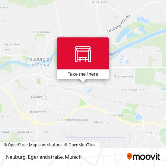 Neuburg, Egerlandstraße map
