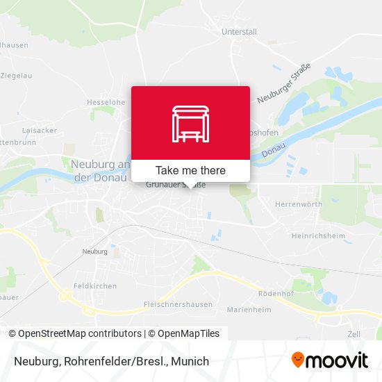 Neuburg, Rohrenfelder/Bresl. map