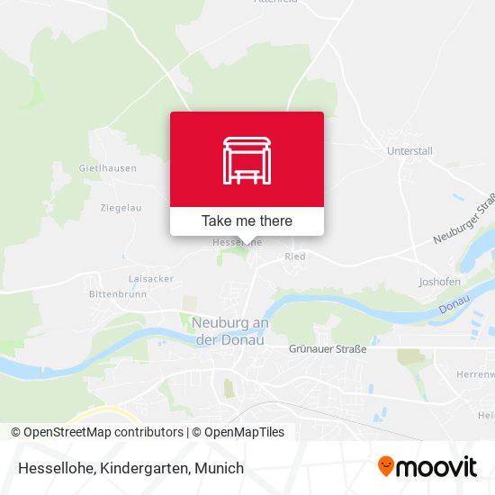 Hessellohe, Kindergarten map