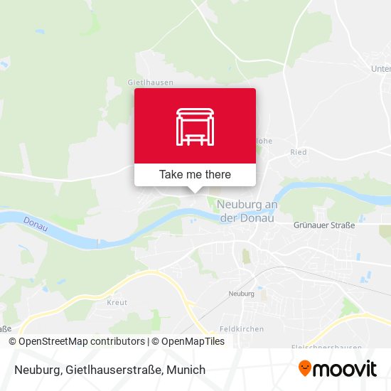 Neuburg, Gietlhauserstraße map
