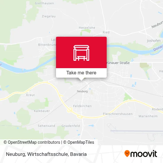 Neuburg, Wirtschaftsschule map