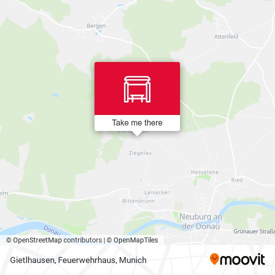 Gietlhausen, Feuerwehrhaus map
