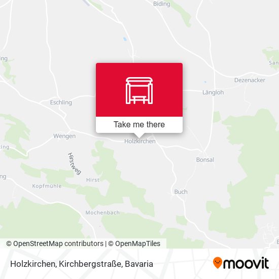 Holzkirchen, Kirchbergstraße map
