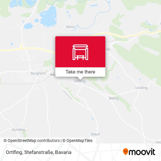 Ortlfing, Stefanstraße map