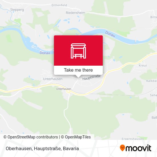 Oberhausen, Hauptstraße map