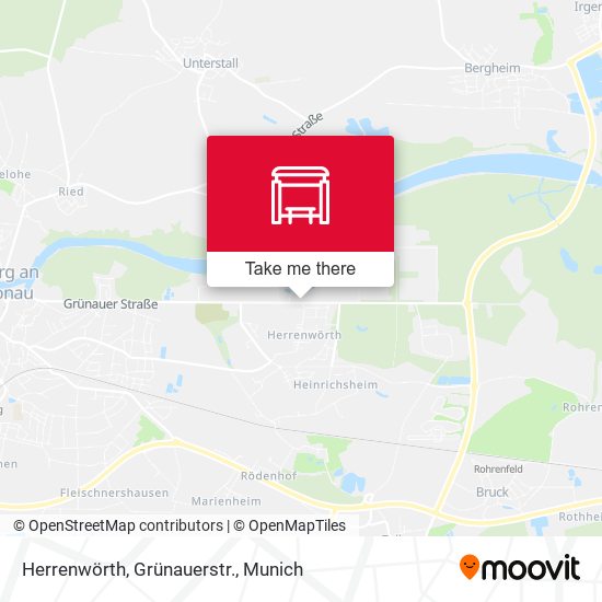 Herrenwörth, Grünauerstr. map
