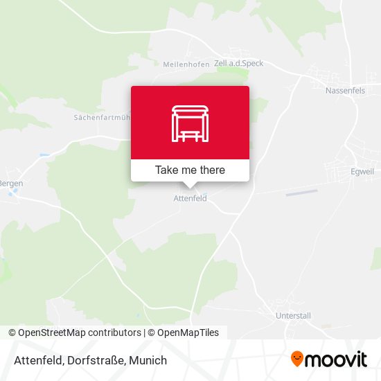 Attenfeld, Dorfstraße map