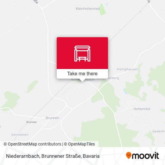 Niederarnbach, Brunnener Straße map