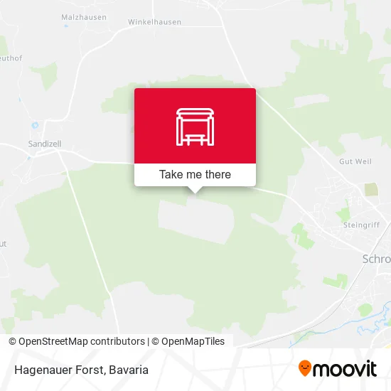 Карта Hagenauer Forst