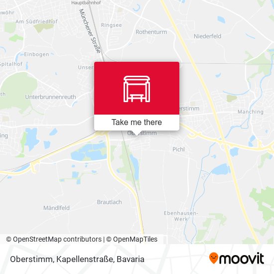 Oberstimm, Kapellenstraße map