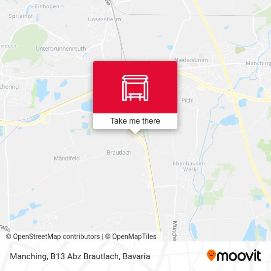 Карта Manching, B13 Abz Brautlach