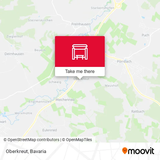 Карта Oberkreut
