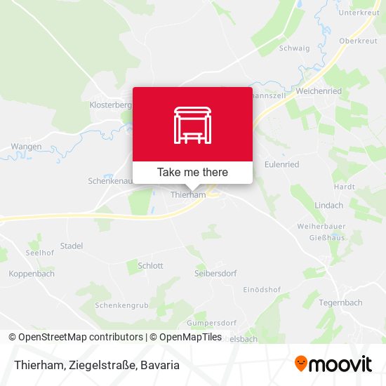 Thierham, Ziegelstraße map