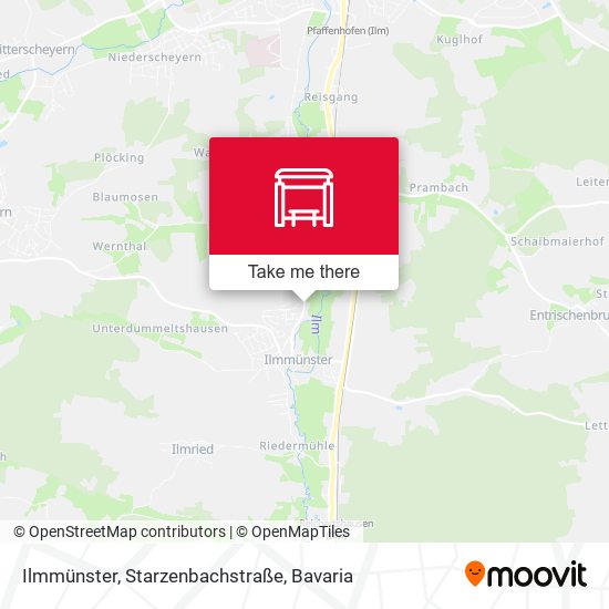 Ilmmünster, Starzenbachstraße map