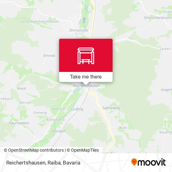 Карта Reichertshausen, Raiba