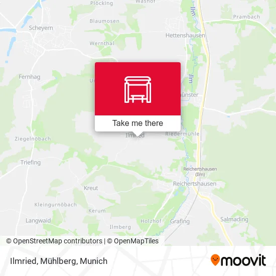 Карта Ilmried, Mühlberg