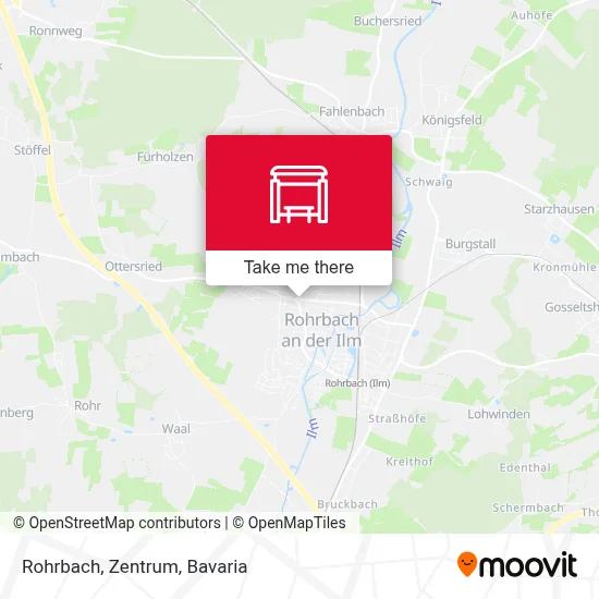 Rohrbach, Zentrum map