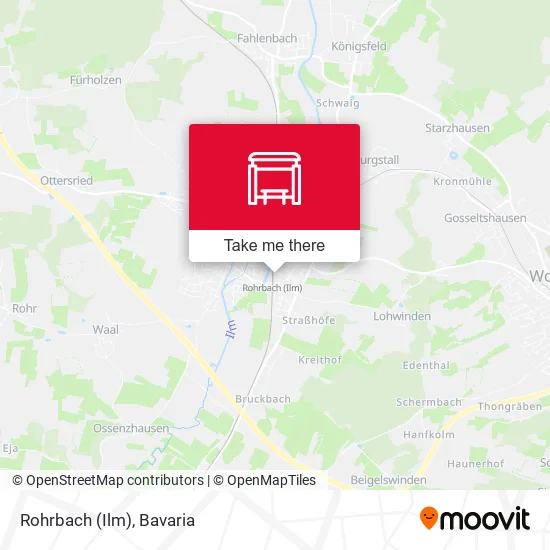 Карта Rohrbach (Ilm)