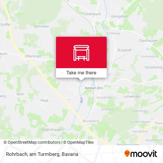 Карта Rohrbach, am Turmberg