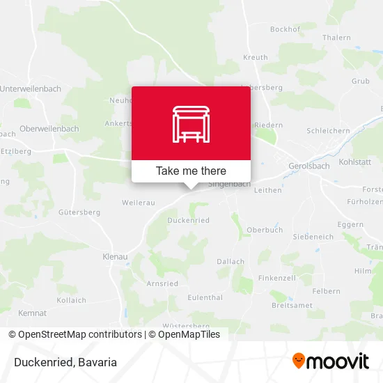 Карта Duckenried