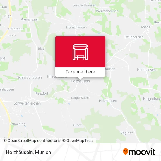 Карта Holzhäuseln