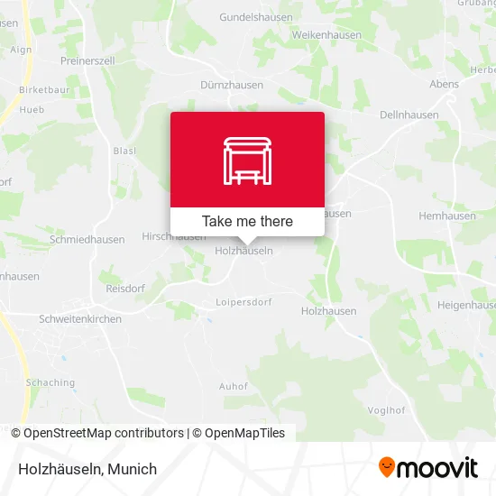 Карта Holzhäuseln