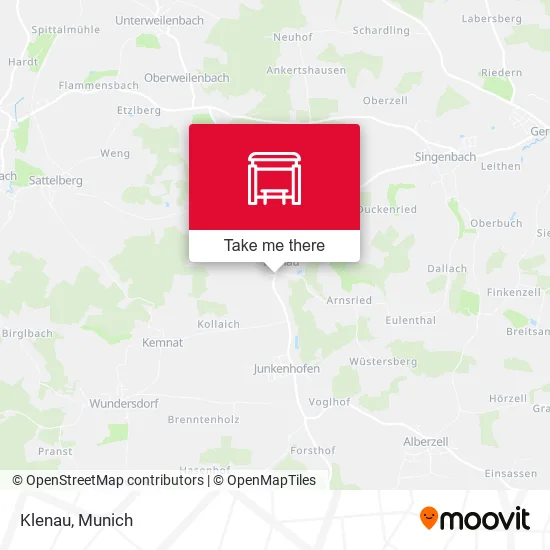 Карта Klenau
