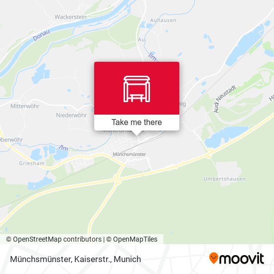 Münchsmünster, Kaiserstr. map