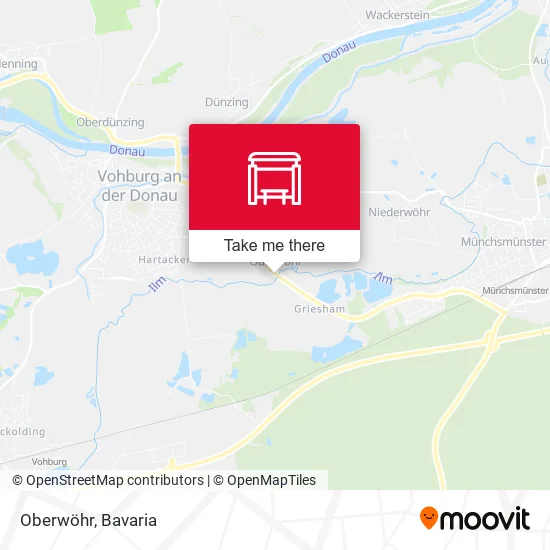 Карта Oberwöhr