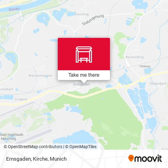 Карта Ernsgaden, Kirche