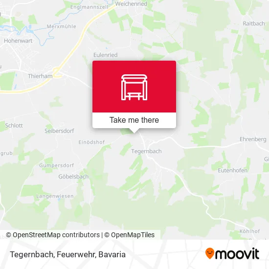 Карта Tegernbach, Feuerwehr