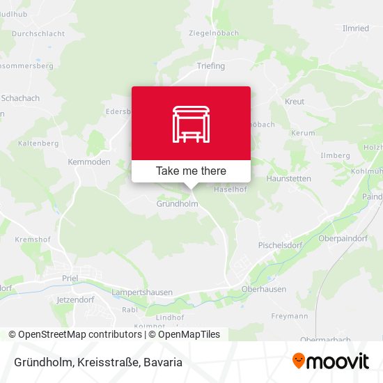 Gründholm, Kreisstraße map