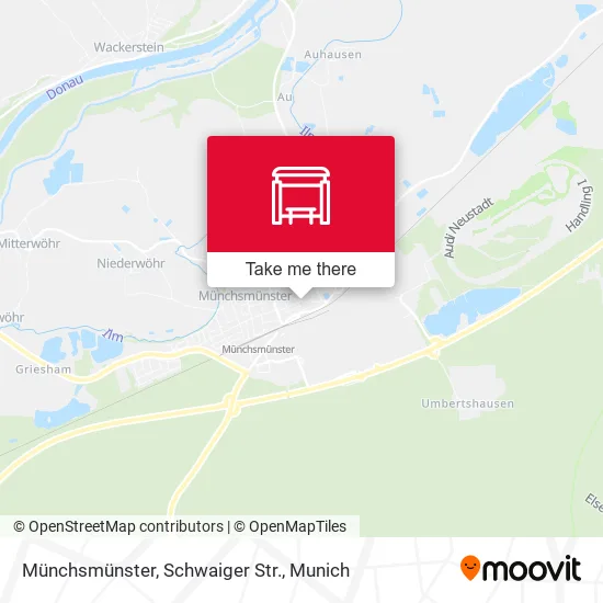 Карта Münchsmünster, Schwaiger Str.