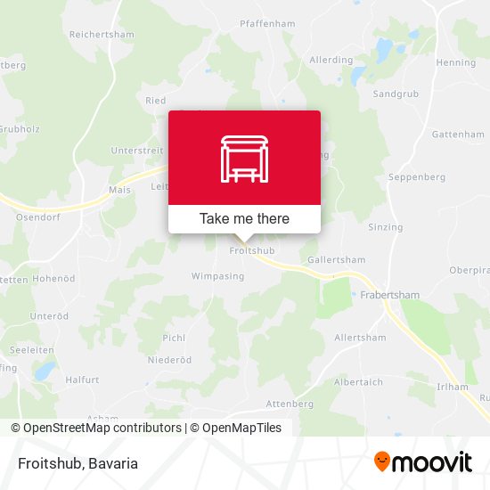 Карта Froitshub