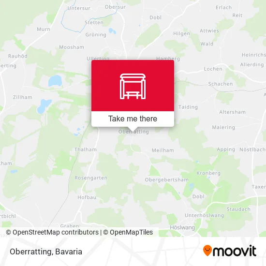 Карта Oberratting