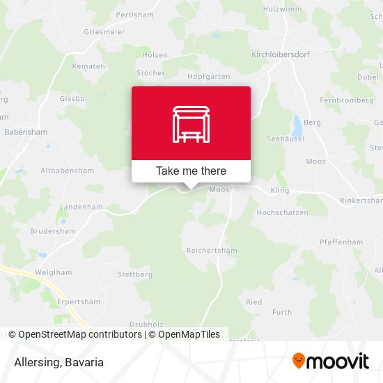 Карта Allersing