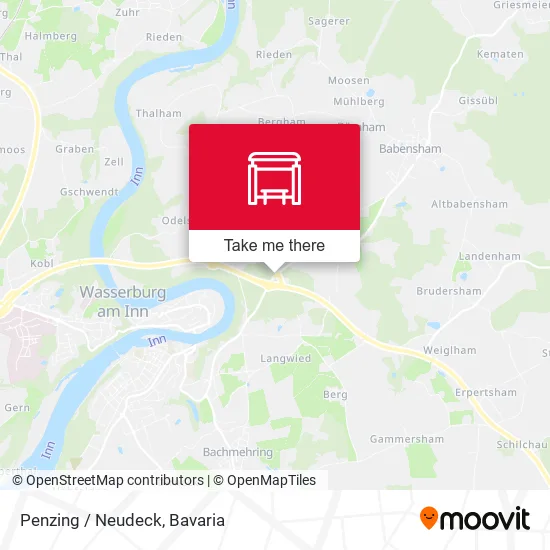 Карта Penzing / Neudeck